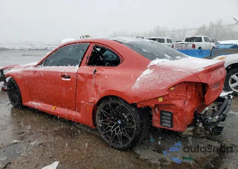 2023 BMW M2 z USA, uszkodzony, nr VIN 3MF13DM04P8D45073